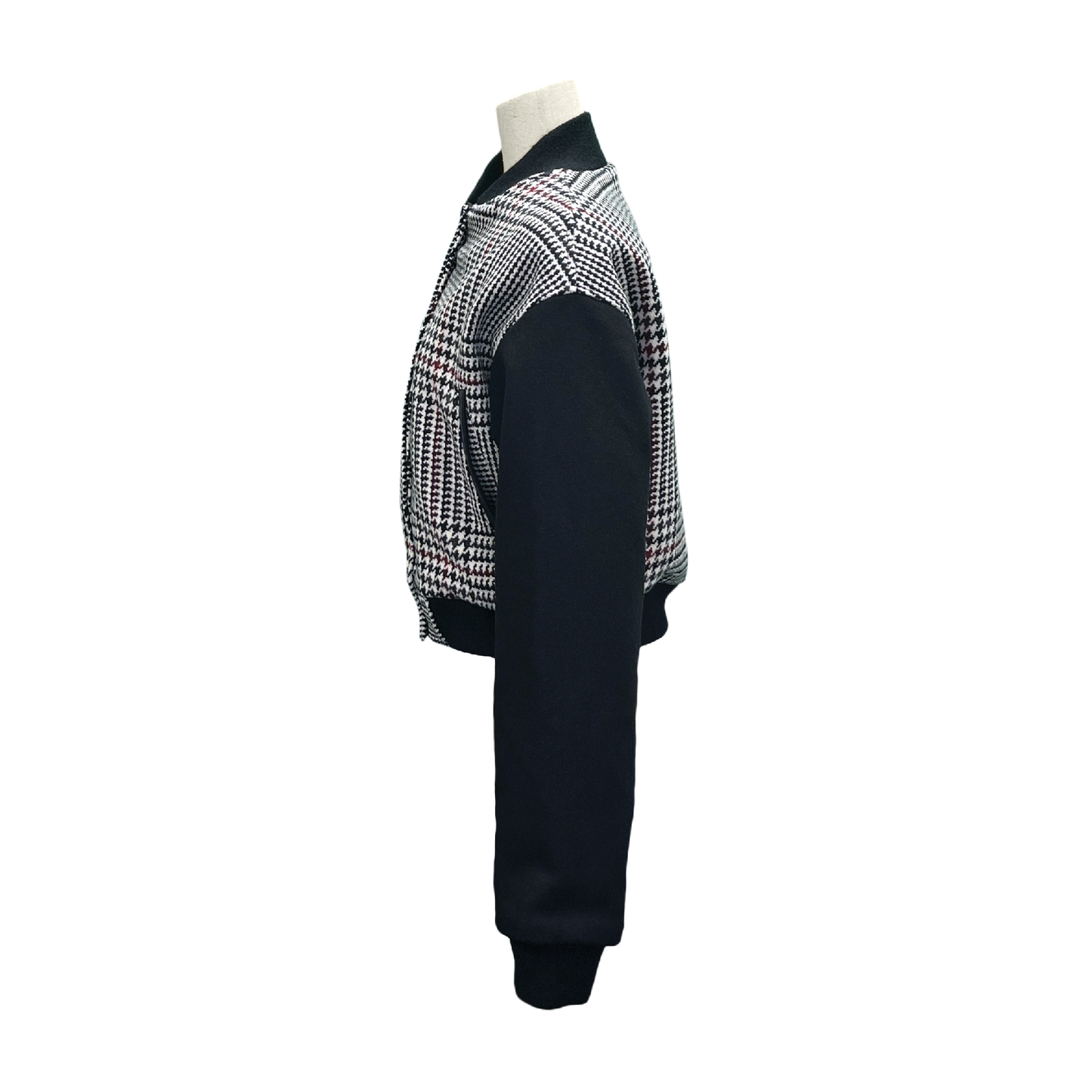 Women’s Cropped Houndstooth Jacket